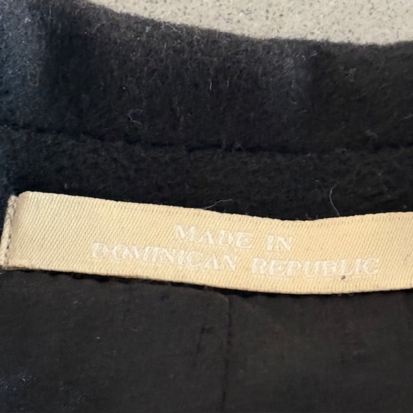 Men's Michael Kors 48R Wool Black 44" Length 3 Button Overcoat-Good Cond… - Picture 6 of 10